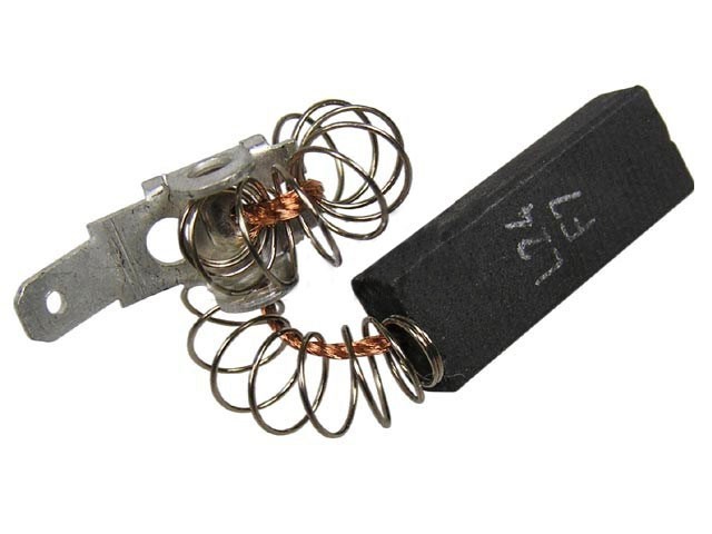 Uhlíky do motoru 6,4 x 10 x 28 mm s per.kontaktem