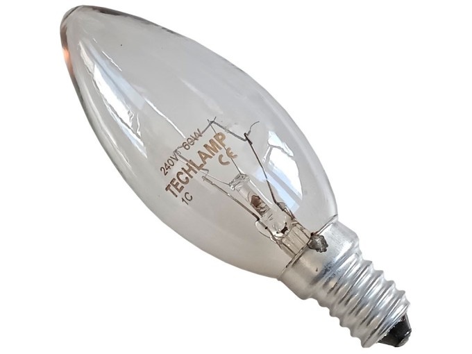 Žárovka E14 60W 230V - Průmyslová svíčková žárovka