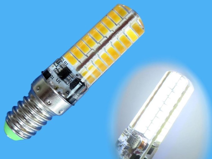 LED žárovka E14 12V-24V 5W teplá bílá