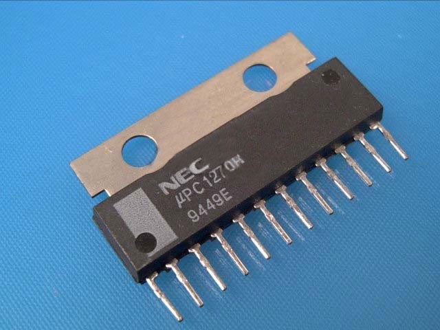 Budící obvod NF zesilovačů uPC1225 / uPC1225H / uPC1270H