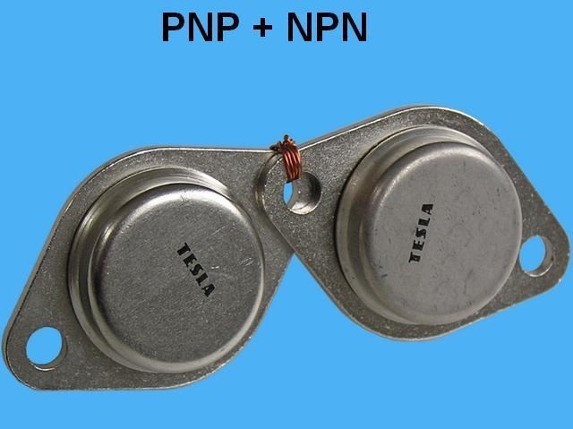 KD607 + KD617 - Párové tranzistory pro NF výkonové zesilovače