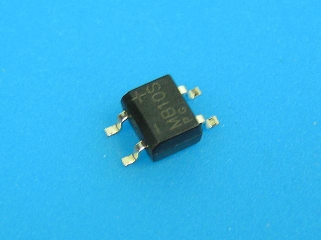 MB10S SMD Můstek 1000V 0,5A