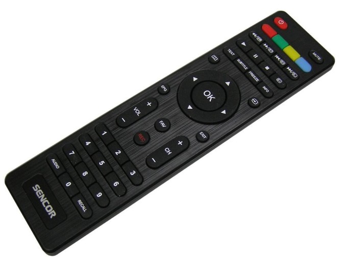 Originální dálkový ovladač Sencor SLE40F56M4