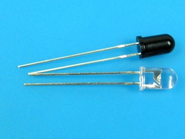 LED INFRA Dioda 3mm - Sada Příjmač a Vysílač