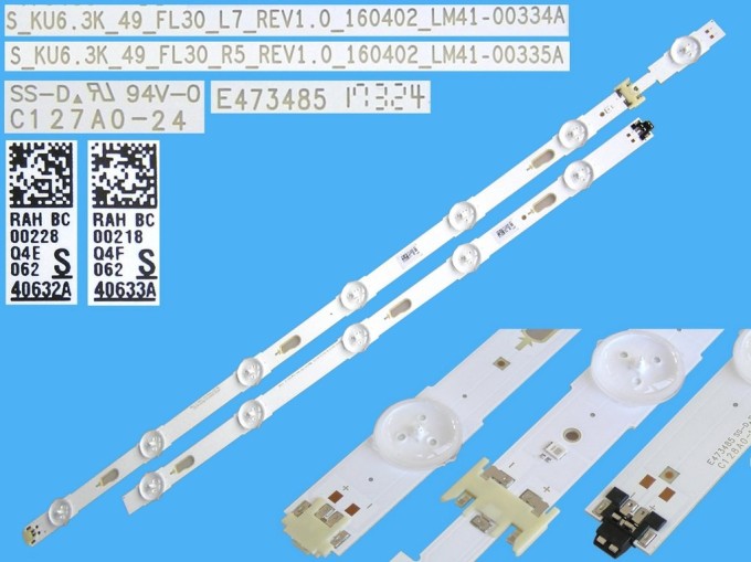 Sada LED podsvitu 1003mm pro Samsung BN96-40632A a BN96-40633A