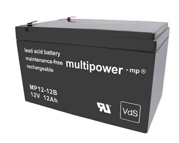 Olověný akumulátor 12V 12Ah MP12-12B Multipower