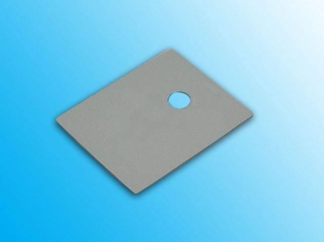 Silikonová podložka 25x20x0,3mm s textilní vložkou pro SOT-93 a TO3P