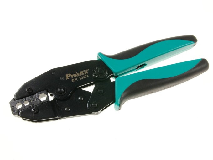 Kleště krimpovací ProsKit 6PK-230PA pro BNC konektory