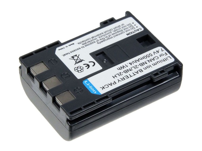 Baterie Canon NB-2LH 7.4V 800mAh - Neoriginální
