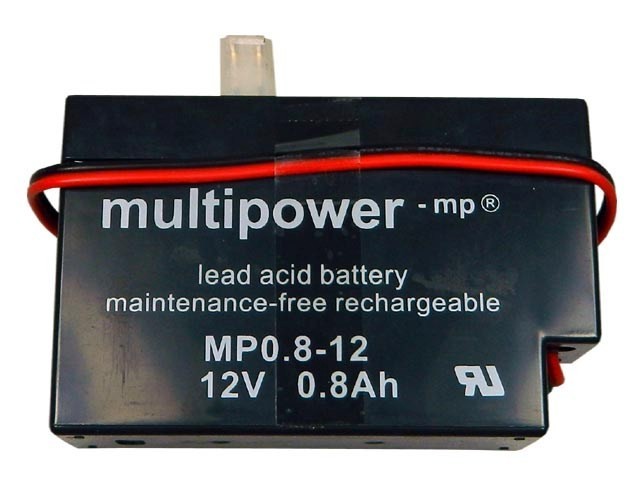 Olověný akumulátor 12V 0,8Ah MP0.8-12 Multipower