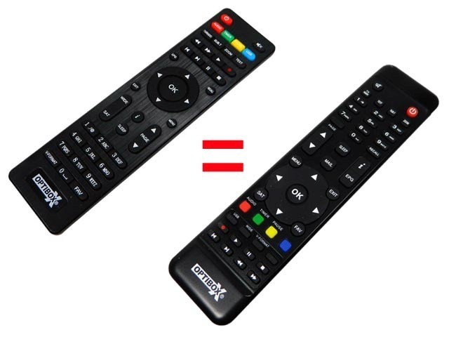 Optibox miniZebra HD SE Dálkový ovladač pro Mutibox HD