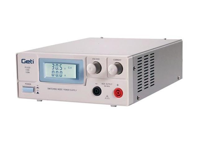 Laboratorní zdroj Geti GLPS3020 0-30V/ 0-20A