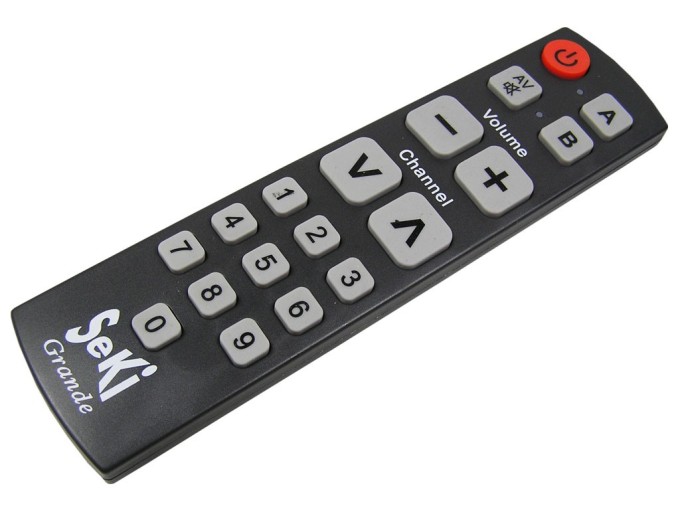 SeKi Grande Univerzální Učící Dálkový Ovladač - Černý
