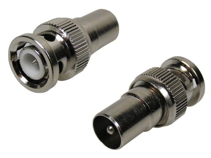 Redukce BNC / IEC samec - samec