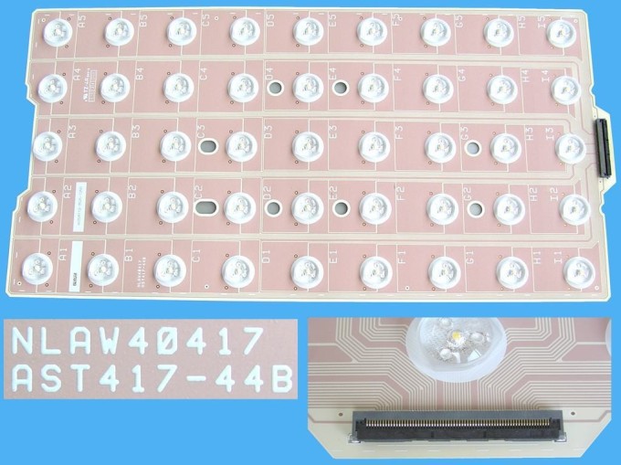 LED podsvícení Sony 45LED D-LED HDR 373x196mm NLAW40417