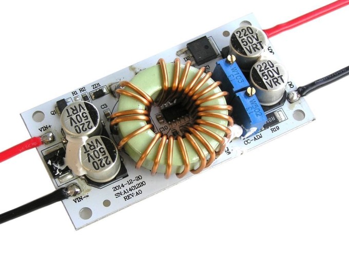Modul STEP-UP měniče 10-40V / 11-50V / 150W / 6A