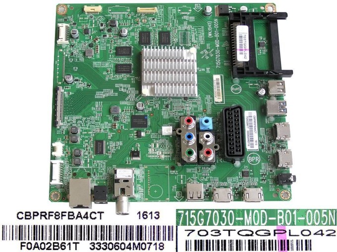 LCD LED Modul Základní Deska Philips 49PFH5501/88 - CBPRF8FBA4CT, 715G7030-M0D-001-005N, 703TQGPL042