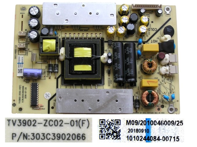 LCD zdroj TV3902-ZC02-01F pro televizory Orava LT-1018LEDM96B