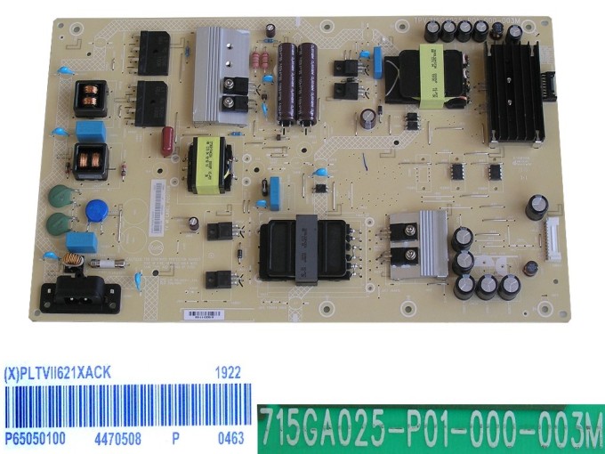 LCD Power Supply Board Philips PLTVII621XACK 715GA025-P01-000-003M