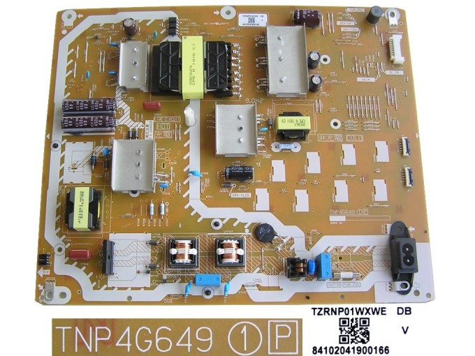 LCD Power Supply Board TNP4G649 TZRNP01WXWE pro Panasonic TV