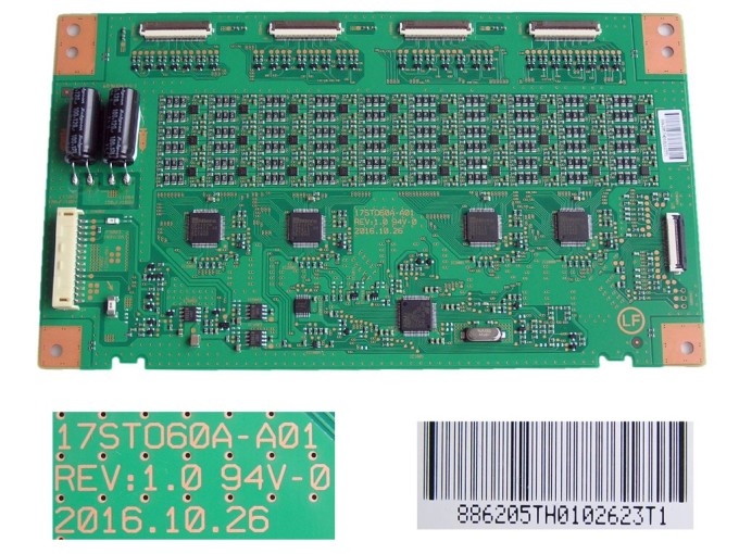LCD LED Driver Modul pro Sony KD-75XE9005 - 1-897-158-11 / 17STO60A-A01