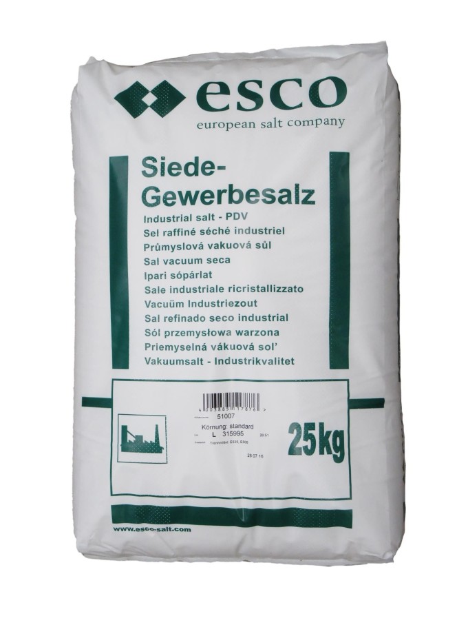 Průmyslová sůl sypaná 25 kg