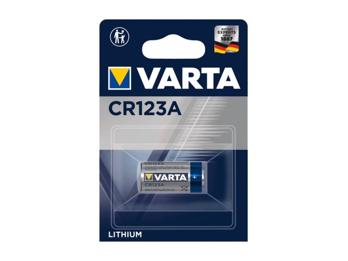 VARTA CR123A Lithiová Baterie 3V 1600mAh