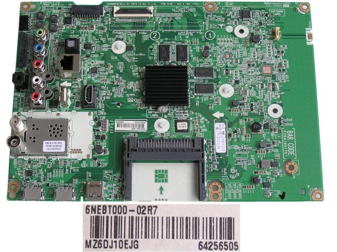 LCD modul základní deska EBT64256505
