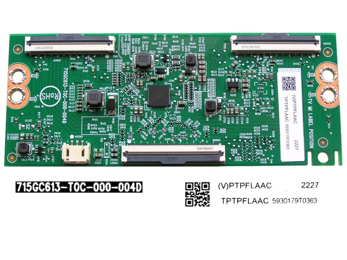 LCD T-CON modul TPTPFLAAC 715GC613-T01-000-004D
