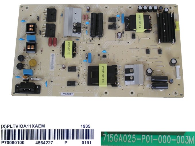 LCD modul zdroj Philips PLTVIOA11XAEM - SMPS power supply board 715GA025-P01-000-003M