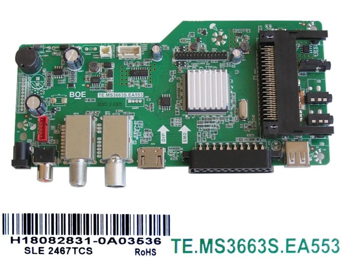 LCD modul základní deska Sencor SLE2467TCS H18082831-0A003536 TE.MS3663S.EA553