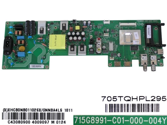 LCD LED modul základní deska Philips XHCB0NB01102SX/GNNBA4LS