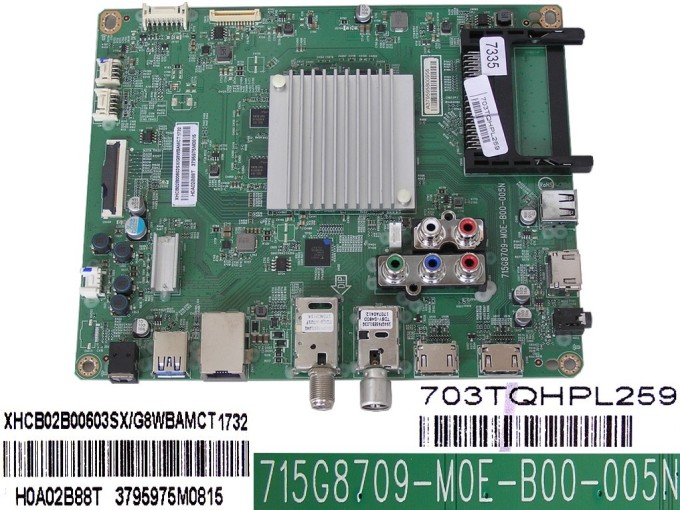 Základní deska Philips XHCB02B00603SX/G8WBAMCT pro LCD LED TV