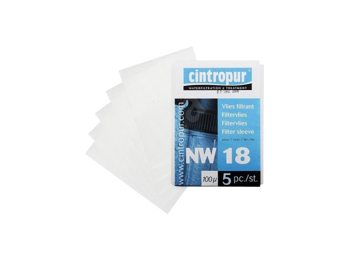 Náhradní filtrační vložky NW 18 - 100 my (sada 5 ks)