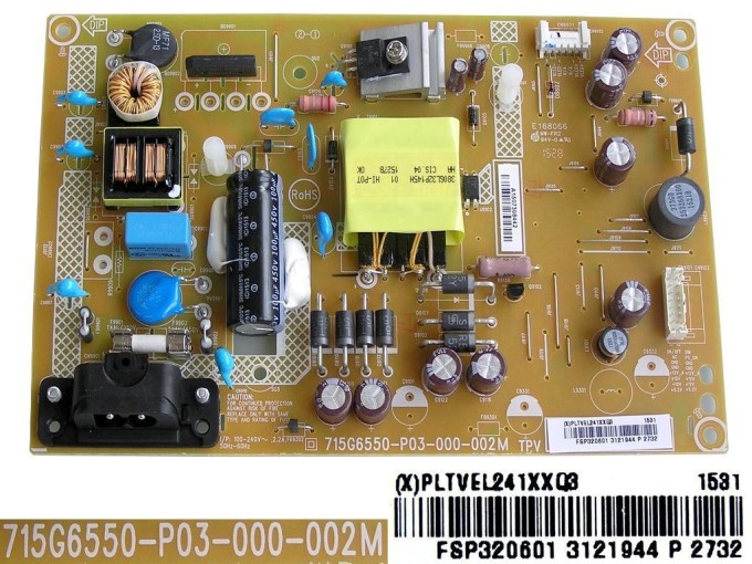 LCD LED Modul Zdroj FSP320 PLTVEL241 SMPS 715G6550-P03-000-002