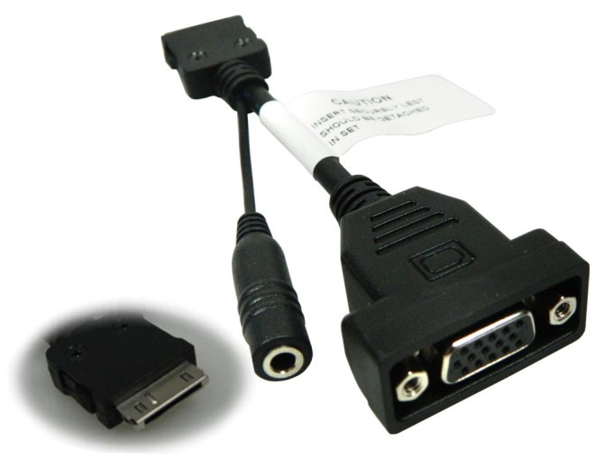 Kabelová redukce VGA a audio jack 3.5mm pro LED TV Samsung