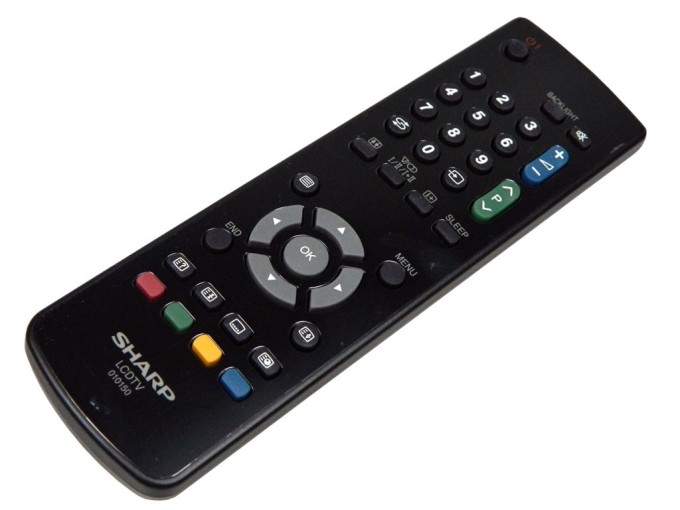 Originální dálkový ovladač SHARP LCDTV010150