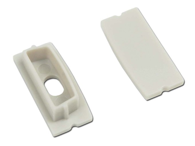 Krytka AL profilu AS3 pro více pásků - sada 2ks