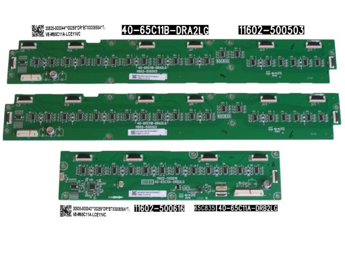 HDR LED Driver Modul pro TCL 65CB35 - Sada 3 kusů