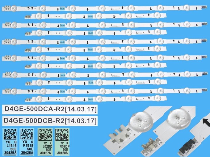 LED podsvit 1030mm sada pro Samsung BN96-30425A a BN96-30426A