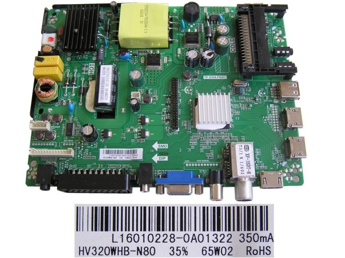 LCD modul základní deska Changhong LED32D2080T2 HV320WHB-N80