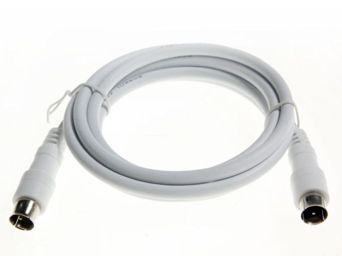 Anténní kabel 1,5 m s rychlo F konektory