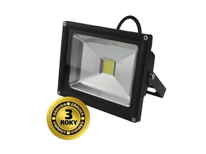 Venkovní reflektor LED 20W COB SOLIGHT WM-20W-E