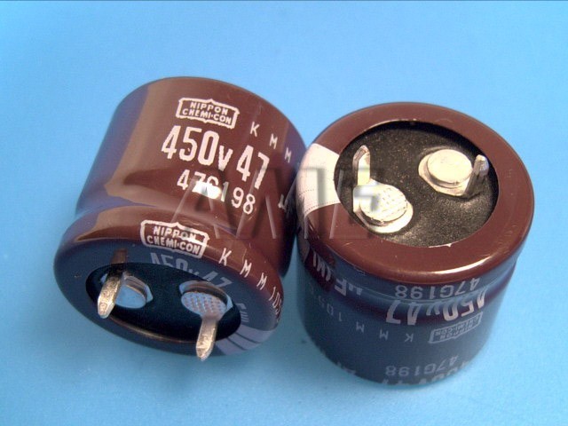 47uF/400V - 105°C Nippon KMM Elektrolytický Kondenzátor
