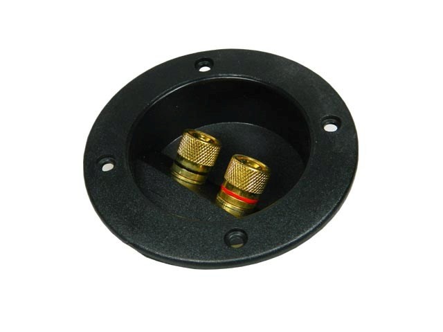 Reprosvorka RSA-3 2x Kulatá Zlatá 74mm