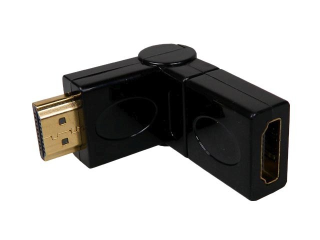HDMI Rotační Spojka 19 Pin Samec/Samice HD35