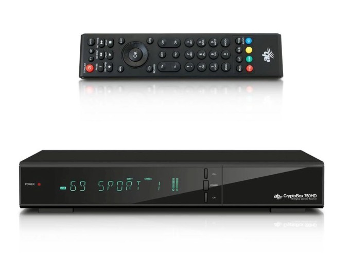 AB CryptoBox 750HD - Satelitní přijímač DVB-S2