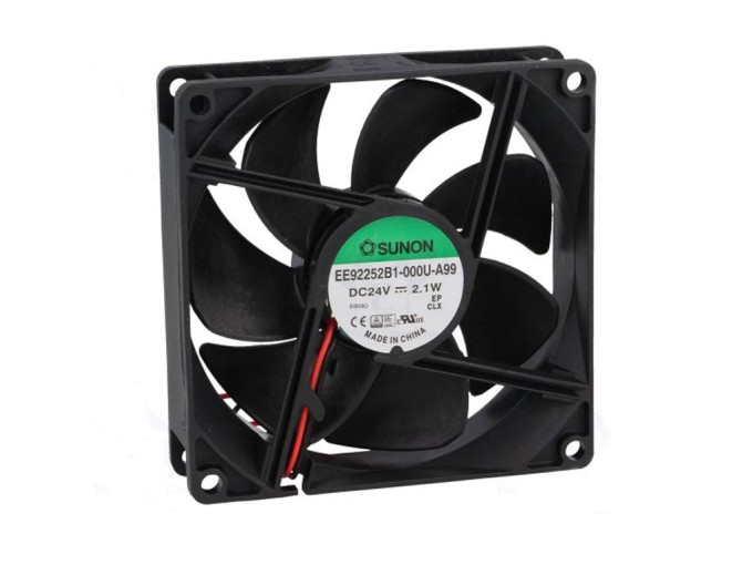 Axiální ventilátor 92x92x25mm 24V DC Sunon EE92252B1-000U-A99