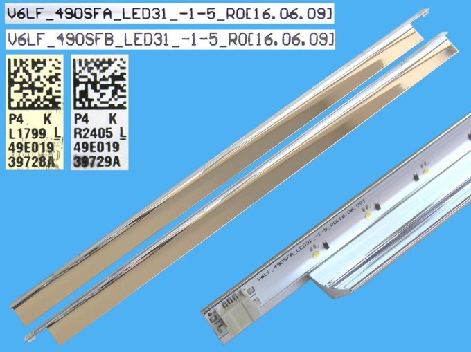 LED podsvícení EDGE 1030mm sada pro Samsung BN96-39728A a BN96-39729A