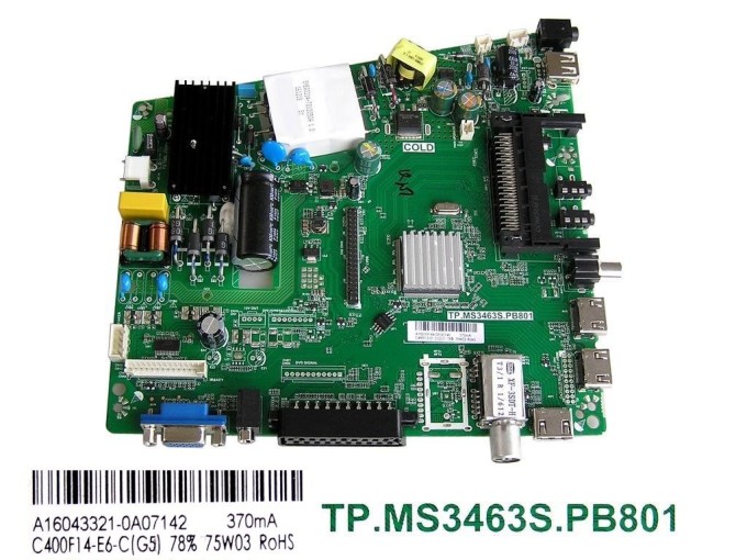 LCD základní deska Changhong LED40D2100T2 - main board C400F14-E6-C(G5)